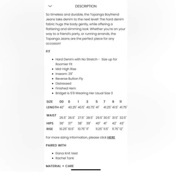 Carly Jean Los Angeles Topanga Jeans - Picture 3 of 5